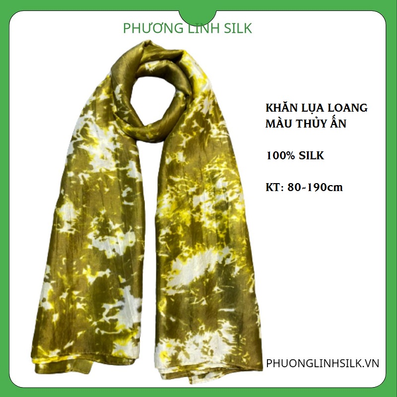 KHĂN LỤA LOANG THỦY ẤN