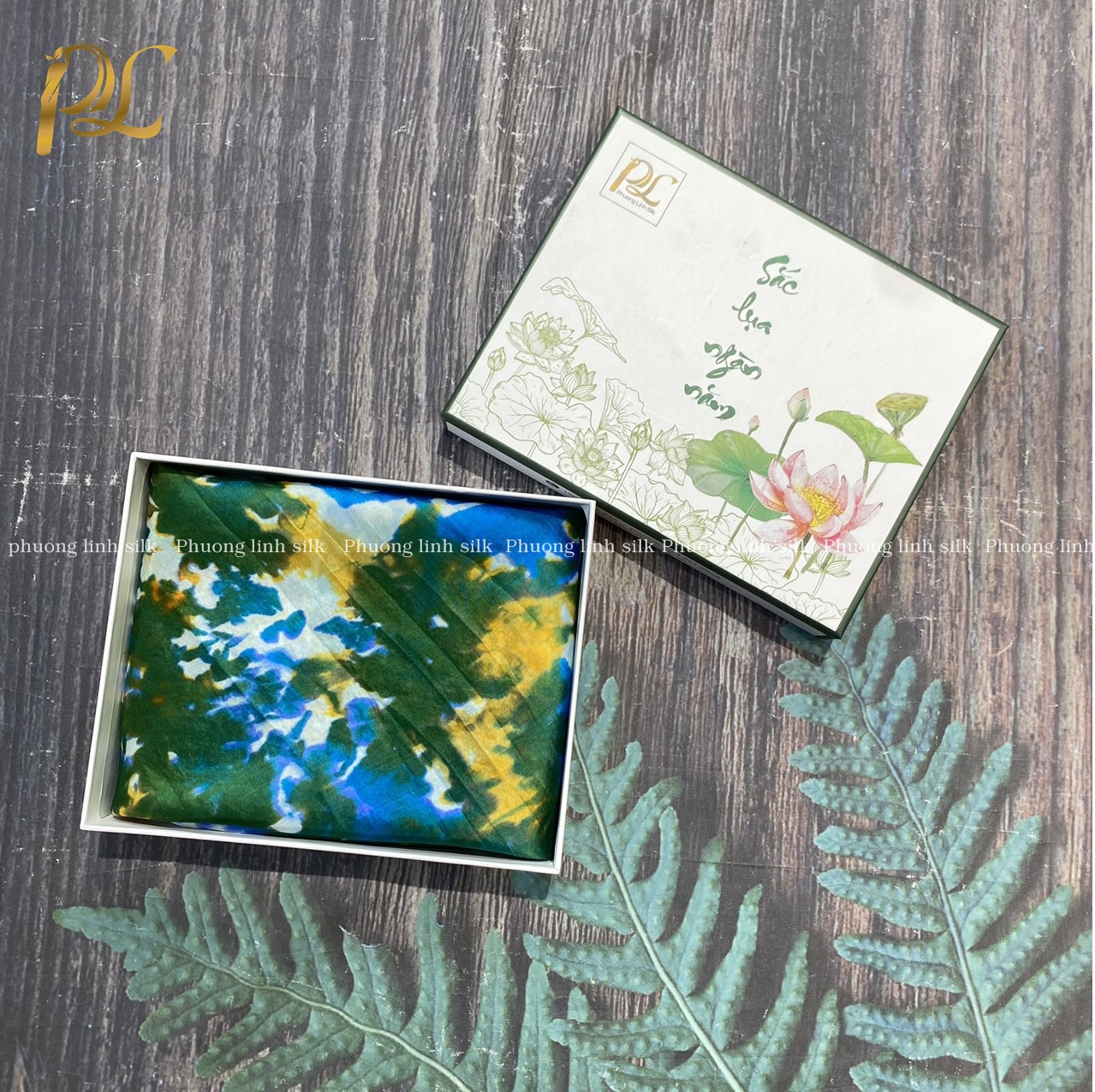 KHĂN LỤA LOANG THỦY ẤN