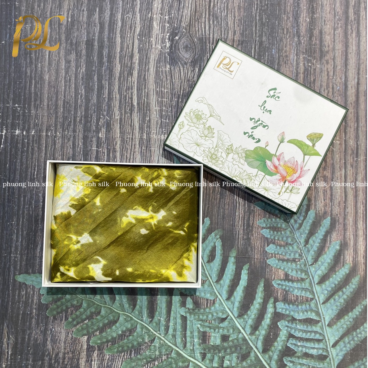 KHĂN LỤA LOANG THỦY ẤN