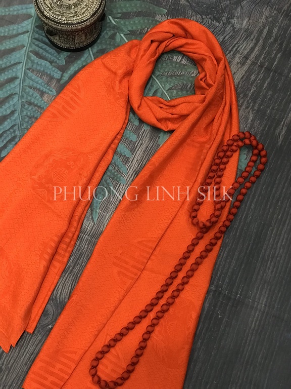 KHĂN LỤA VÂN CỔ TRUYỀN 100% TƠ TẰM 11