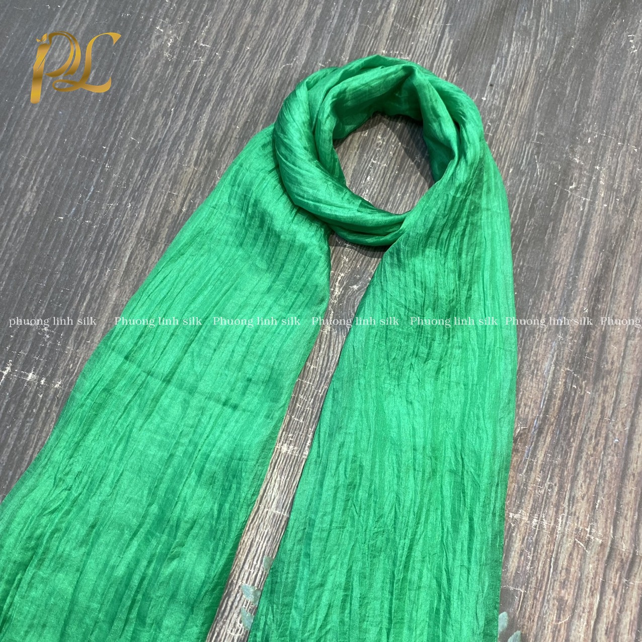 KHĂN LỤA NHẸ MỘT MÀU 100% TƠ TẰM