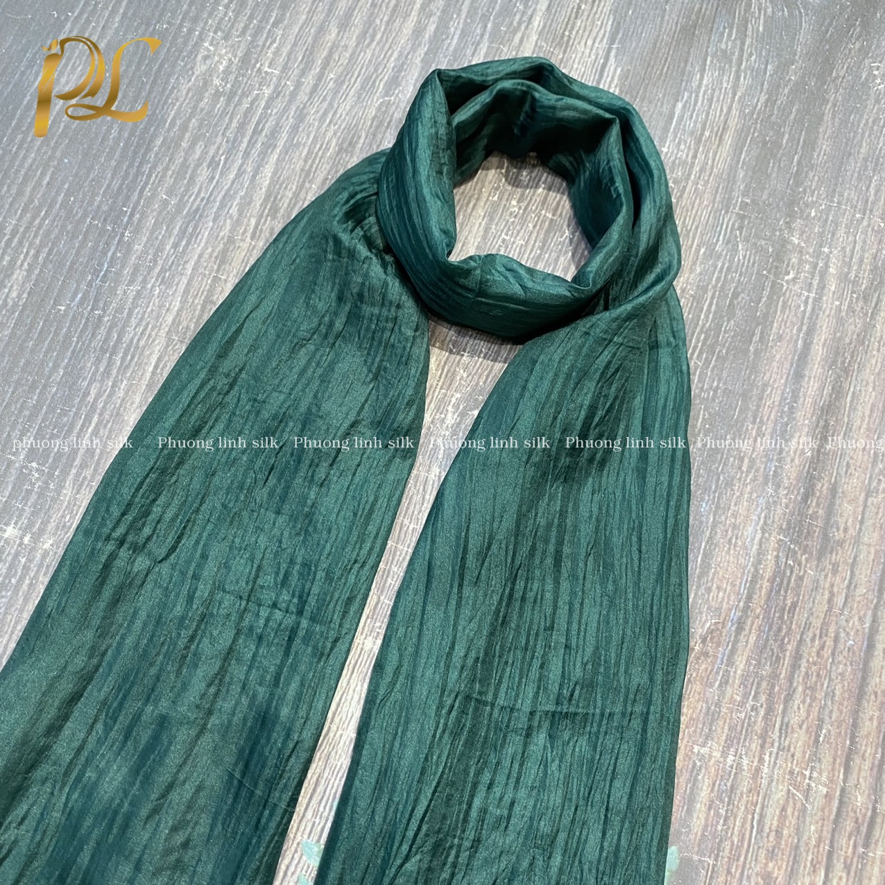 KHĂN LỤA NHẸ MỘT MÀU 100% TƠ TẰM