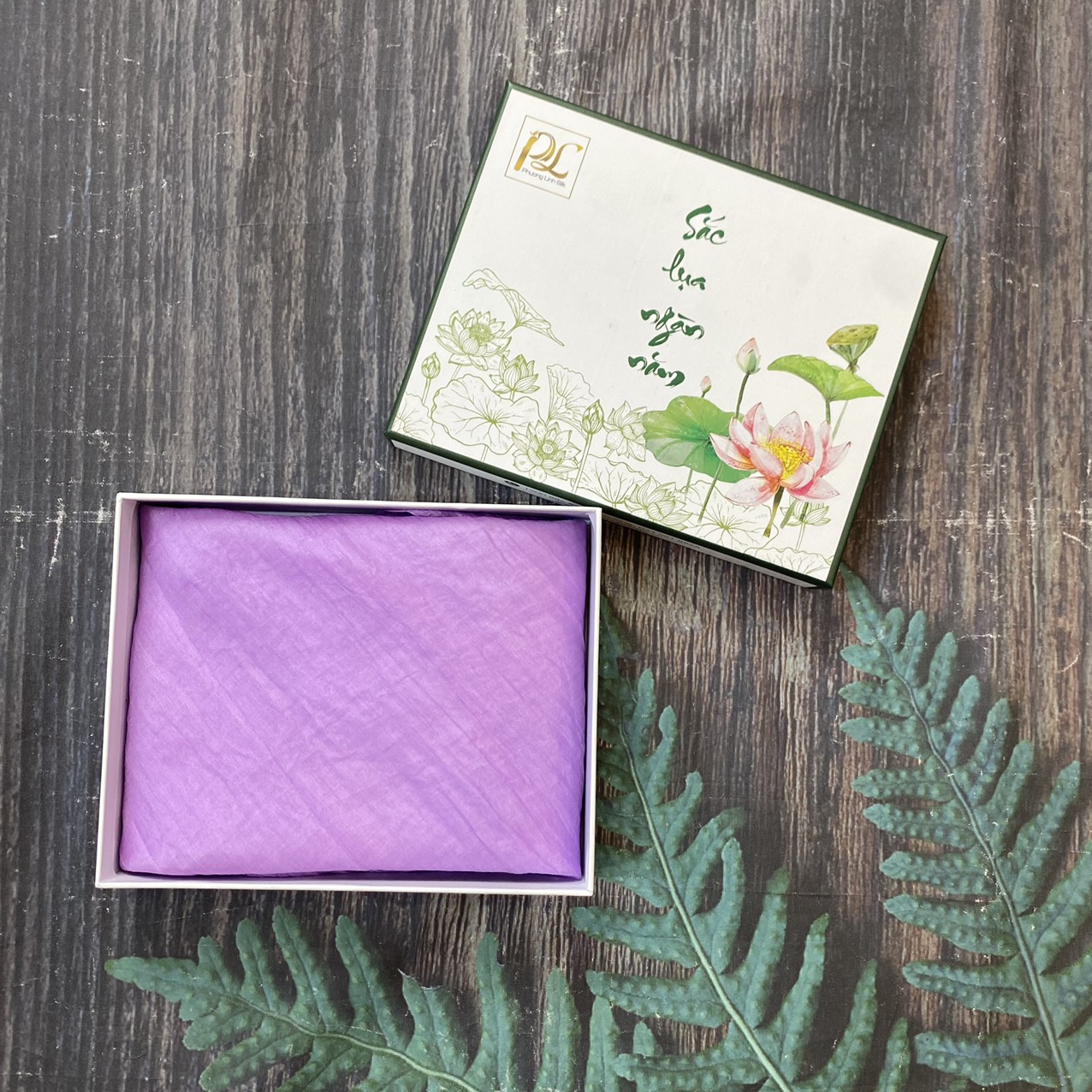 KHĂN LỤA NHẸ MỘT MÀU 100% TƠ TẰM