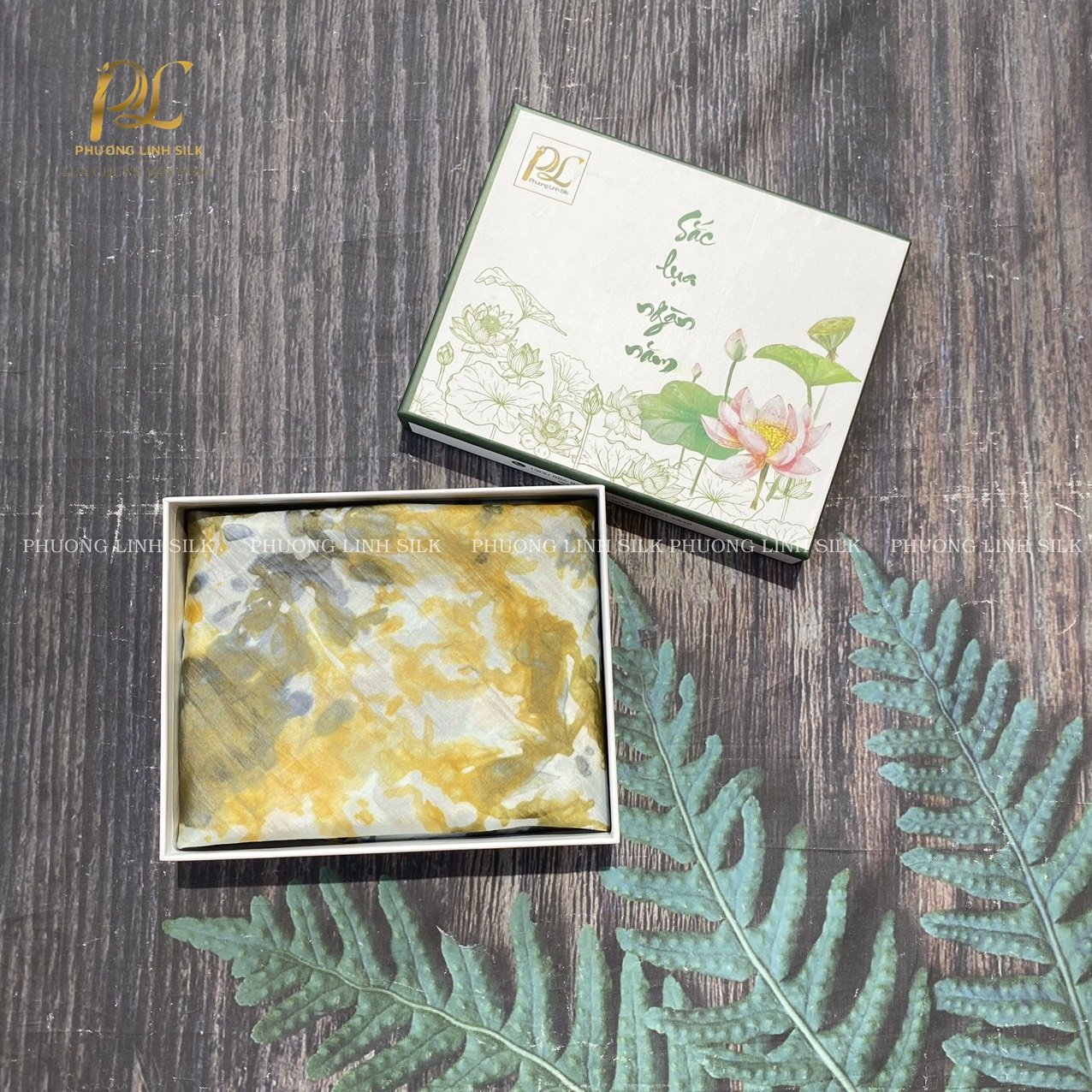 KHĂN LỤA LOANG THỦY ẤN