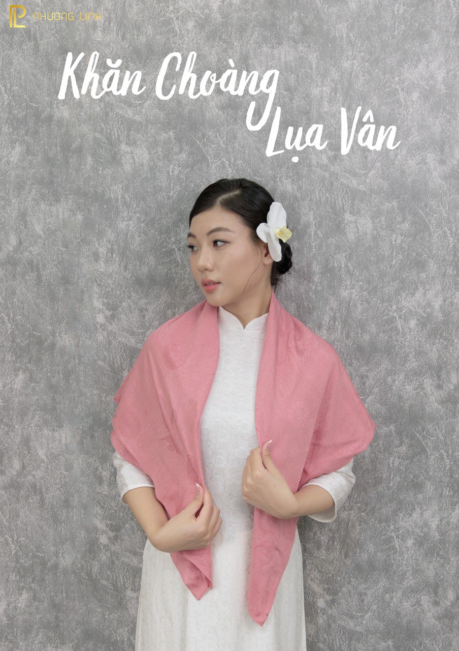 KHĂN LỤA VÂN CỔ TRUYỀN 100% - HÀ ĐÔNG VẠN PHÚC