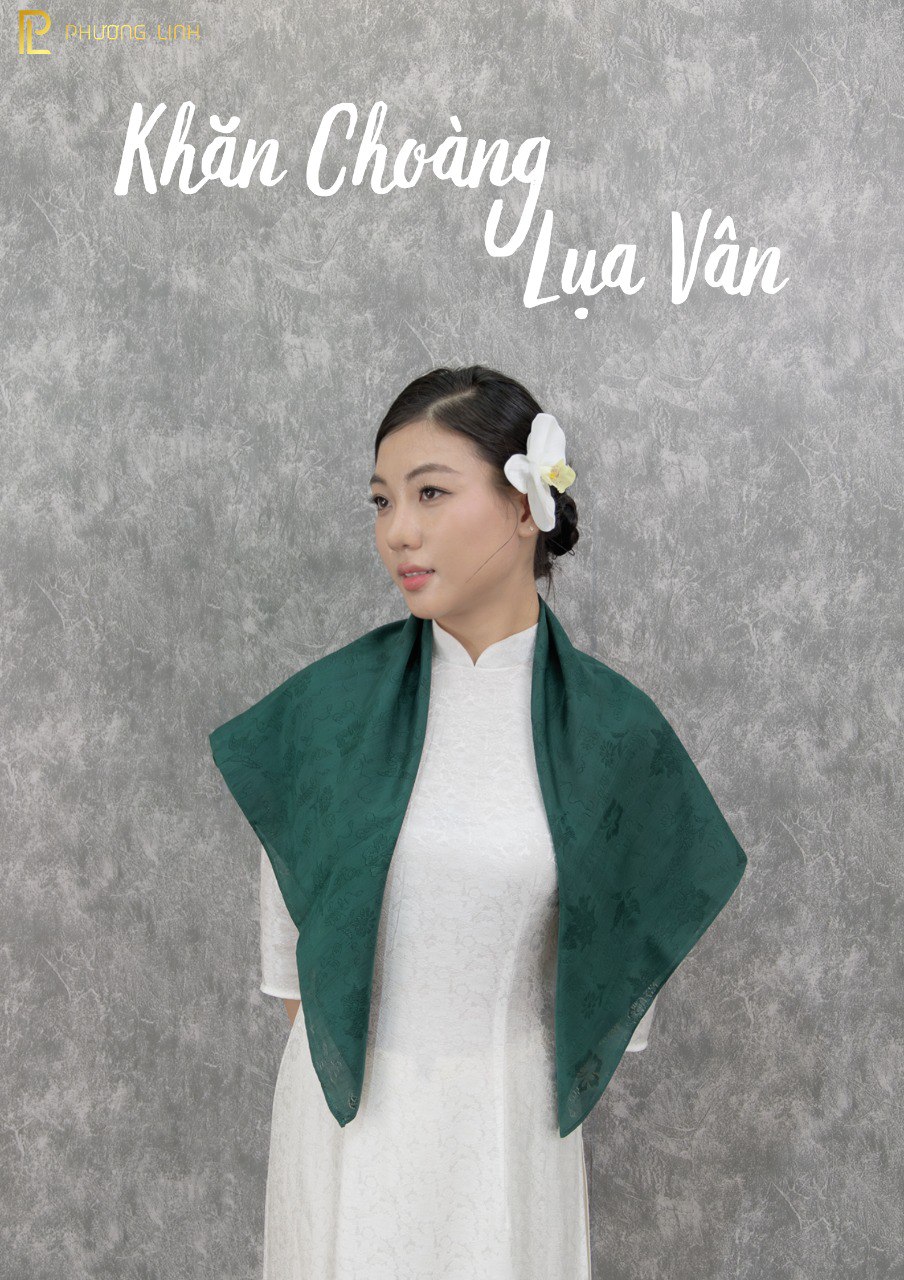 KHĂN LỤA VÂN CỔ TRUYỀN 100% - HÀ ĐÔNG VẠN PHÚC