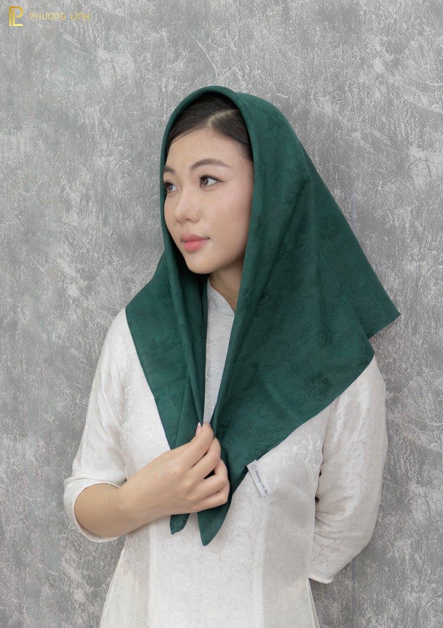 KHĂN LỤA VÂN CỔ TRUYỀN 100% - HÀ ĐÔNG VẠN PHÚC