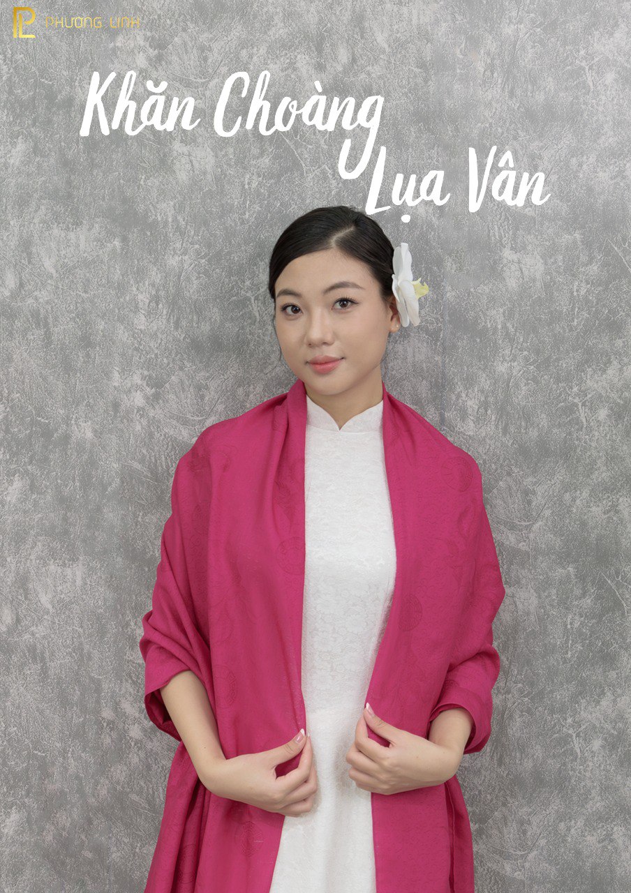KHĂN LỤA VÂN CỔ TRUYỀN 100% - HÀ ĐÔNG VẠN PHÚC