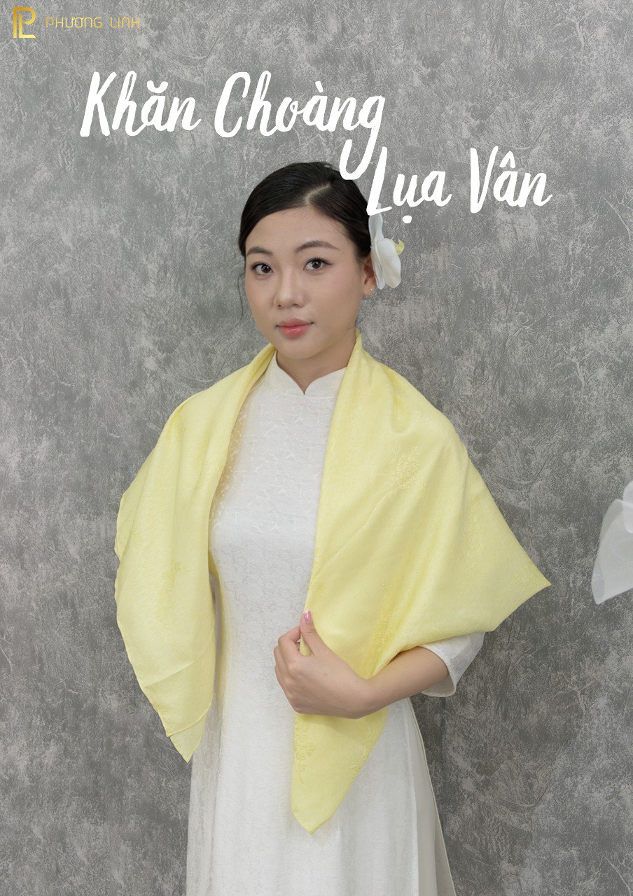 KHĂN LỤA VÂN CỔ TRUYỀN 100% - HÀ ĐÔNG VẠN PHÚC