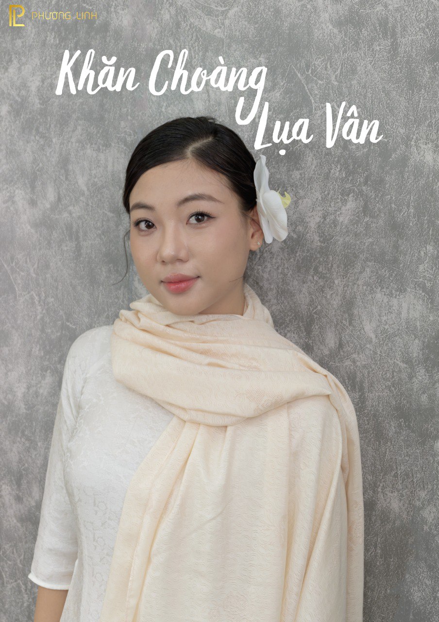 KHĂN LỤA VÂN CỔ TRUYỀN 100% - HÀ ĐÔNG VẠN PHÚC