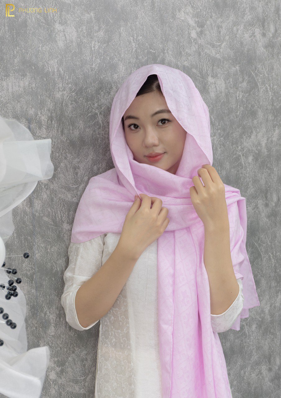 KHĂN LỤA VÂN CỔ TRUYỀN 100% - HÀ ĐÔNG VẠN PHÚC