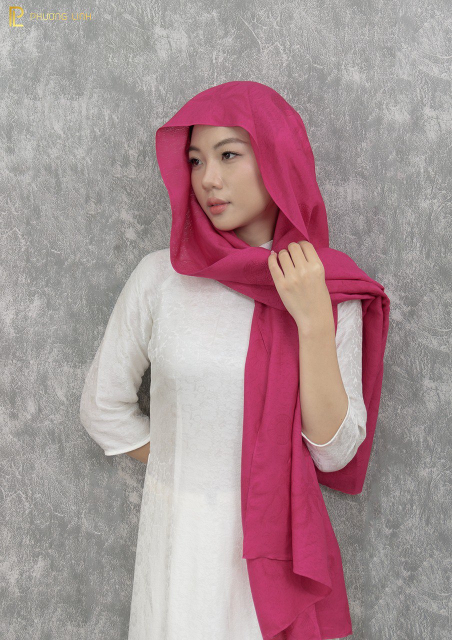 KHĂN LỤA VÂN CỔ TRUYỀN 100% - HÀ ĐÔNG VẠN PHÚC