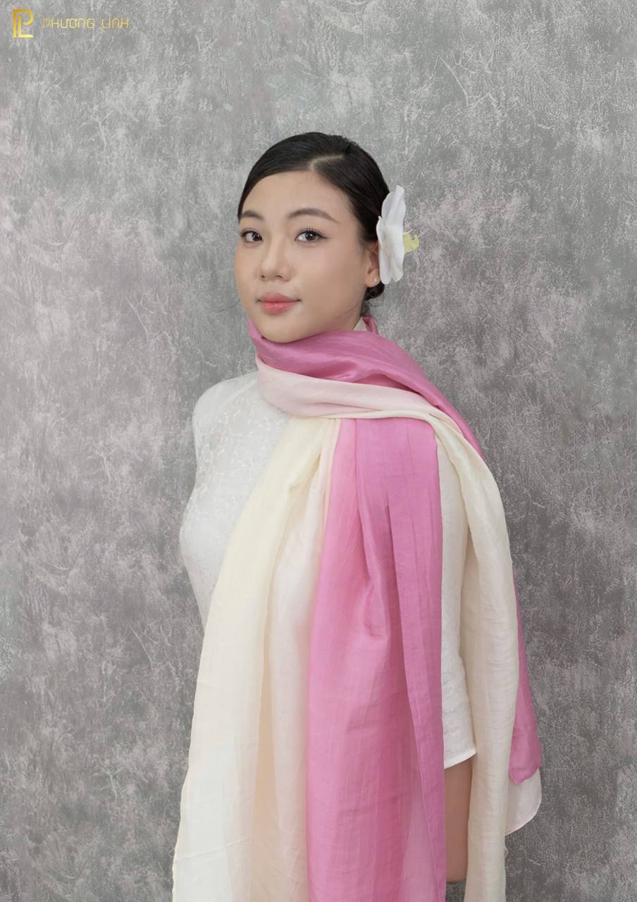 KHĂN LỤA MIX LOANG 3 MÀU