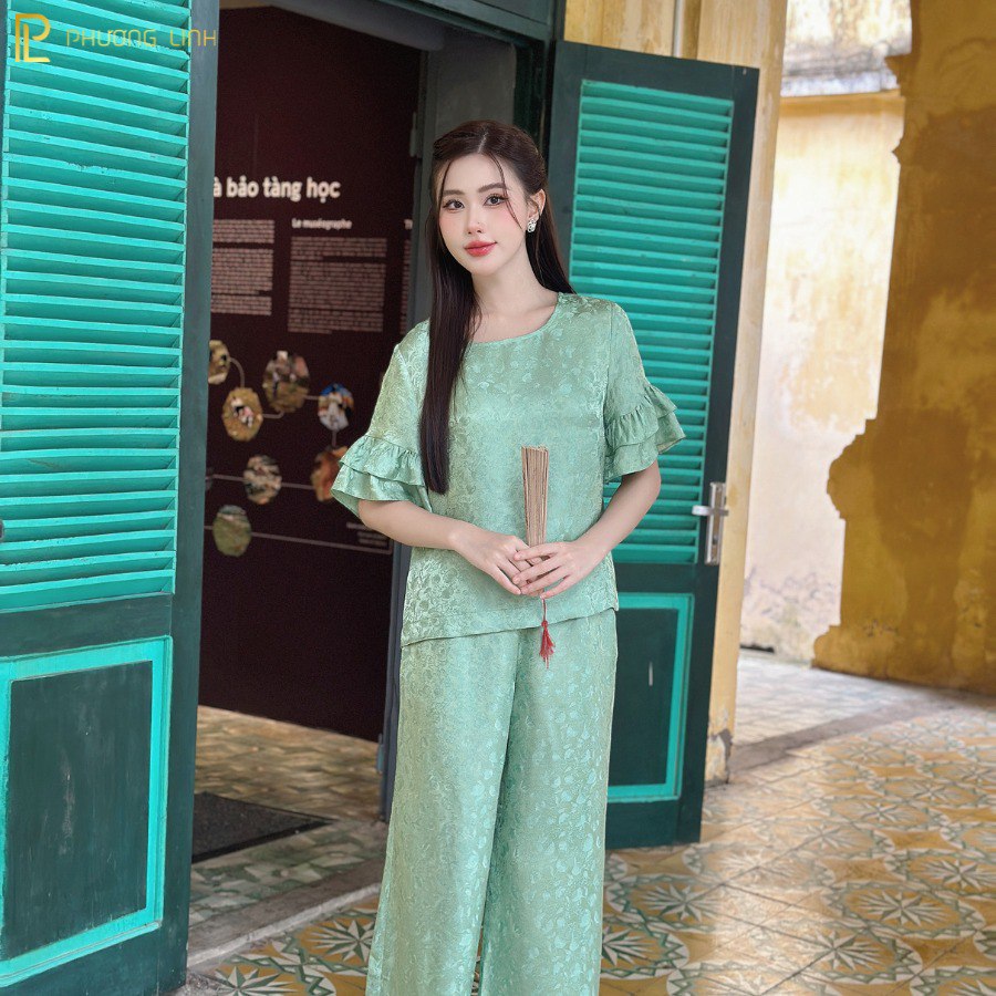 BỘ ĐỒ LỤA TƠ TẰM PHỤC LINH