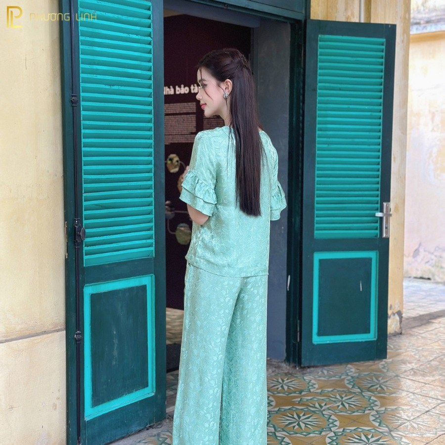 BỘ ĐỒ LỤA TƠ TẰM PHỤC LINH