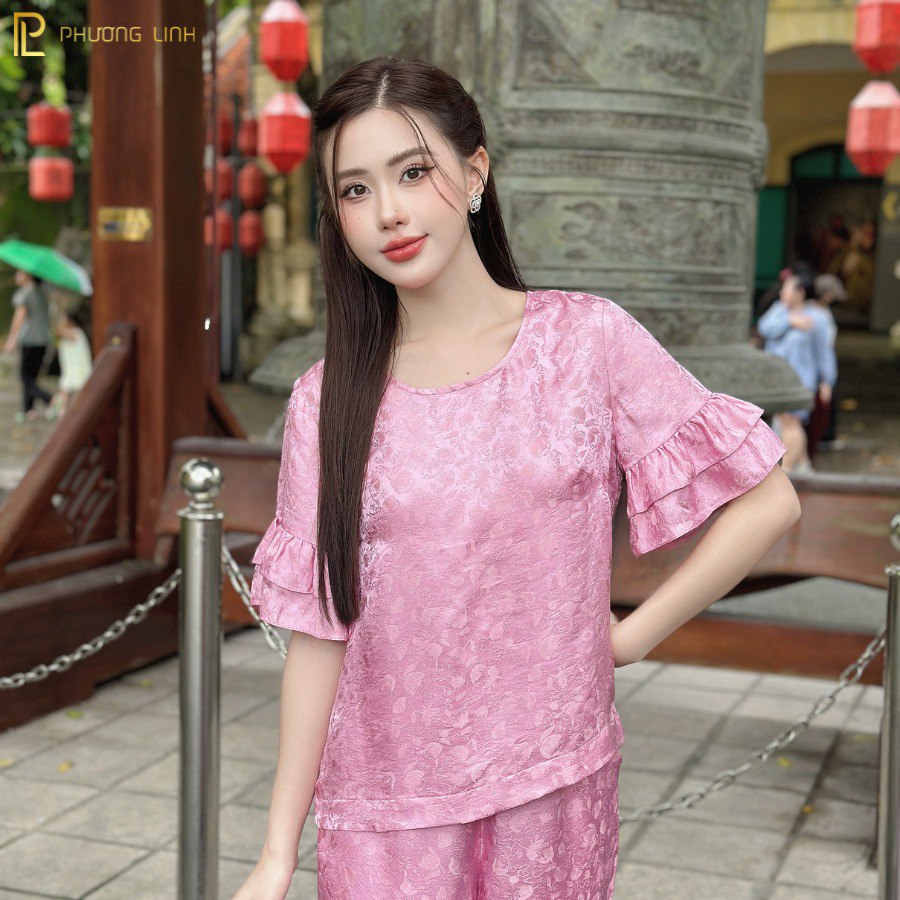 BỘ ĐỒ LỤA TƠ TẰM PHỤC LINH