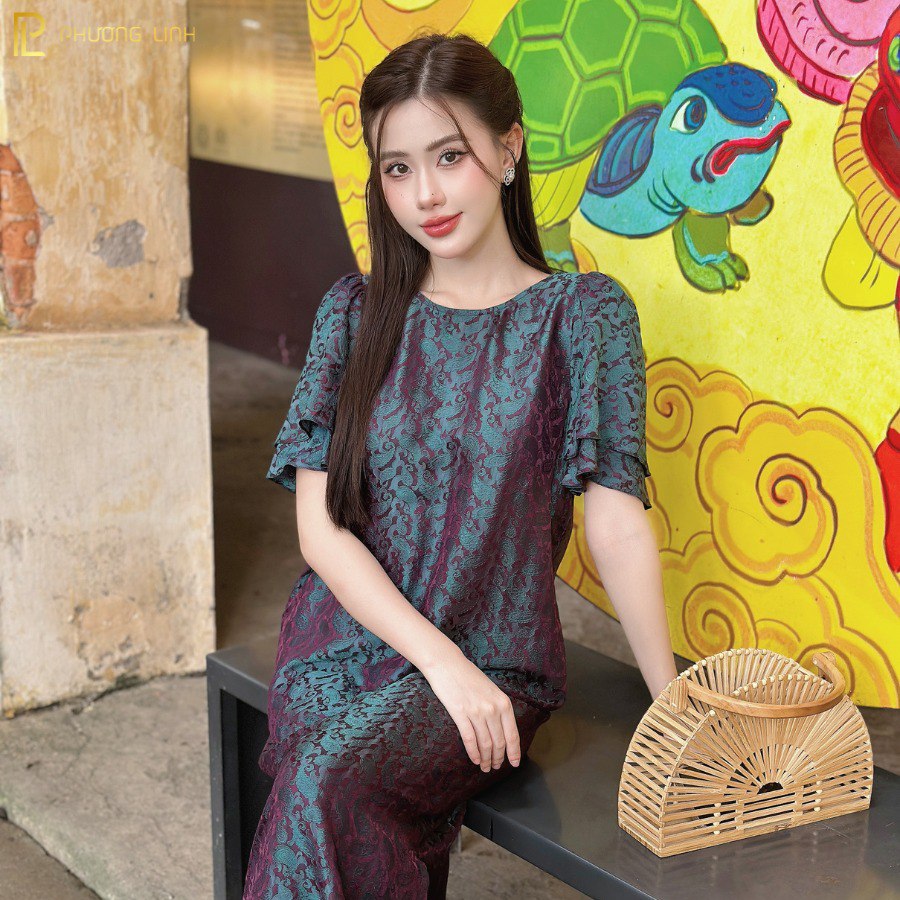 ĐẦM LỤA TƠ TẰM DAO ÁNH