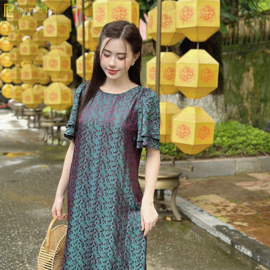 ĐẦM LỤA TƠ TẰM DAO ÁNH