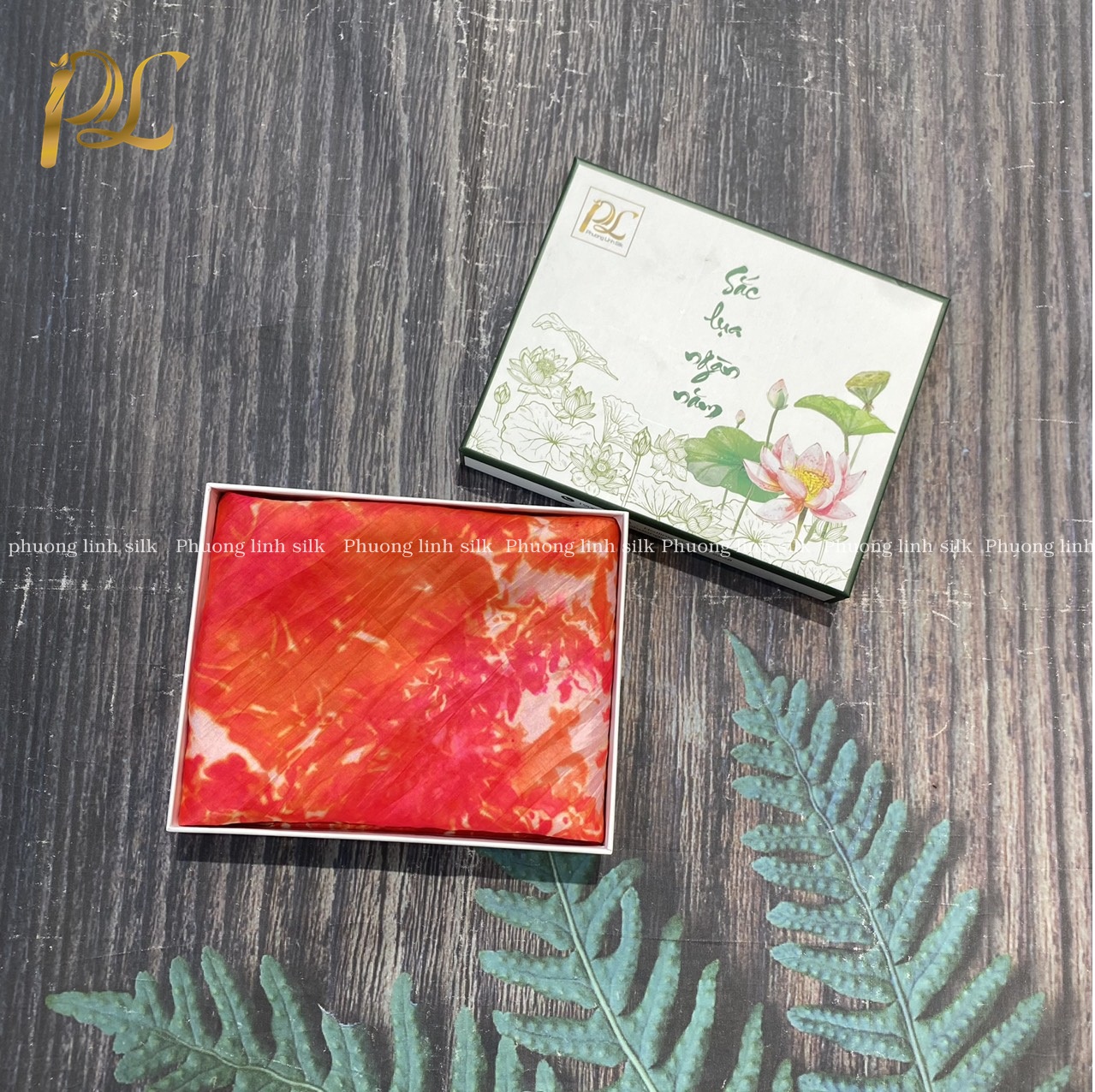 KHĂN LỤA LOANG THỦY ẤN