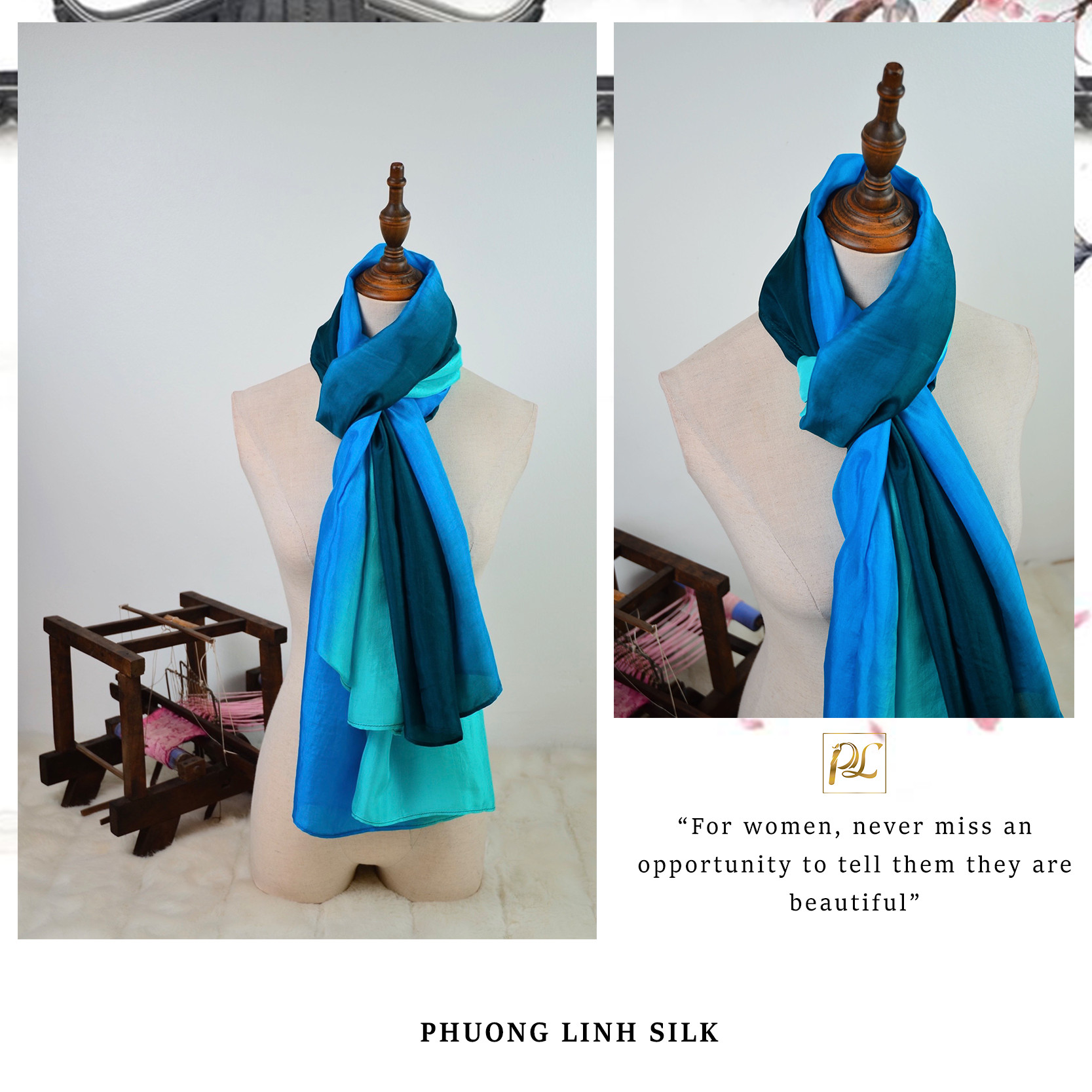 KHĂN LOANG BA MÀU NGHỆ THUẬT 08