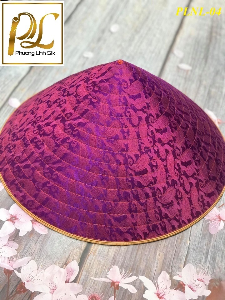 NÓN LỤA TƠ TẰM 02