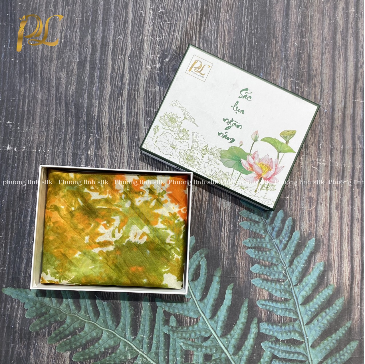 KHĂN LỤA LOANG THỦY ẤN