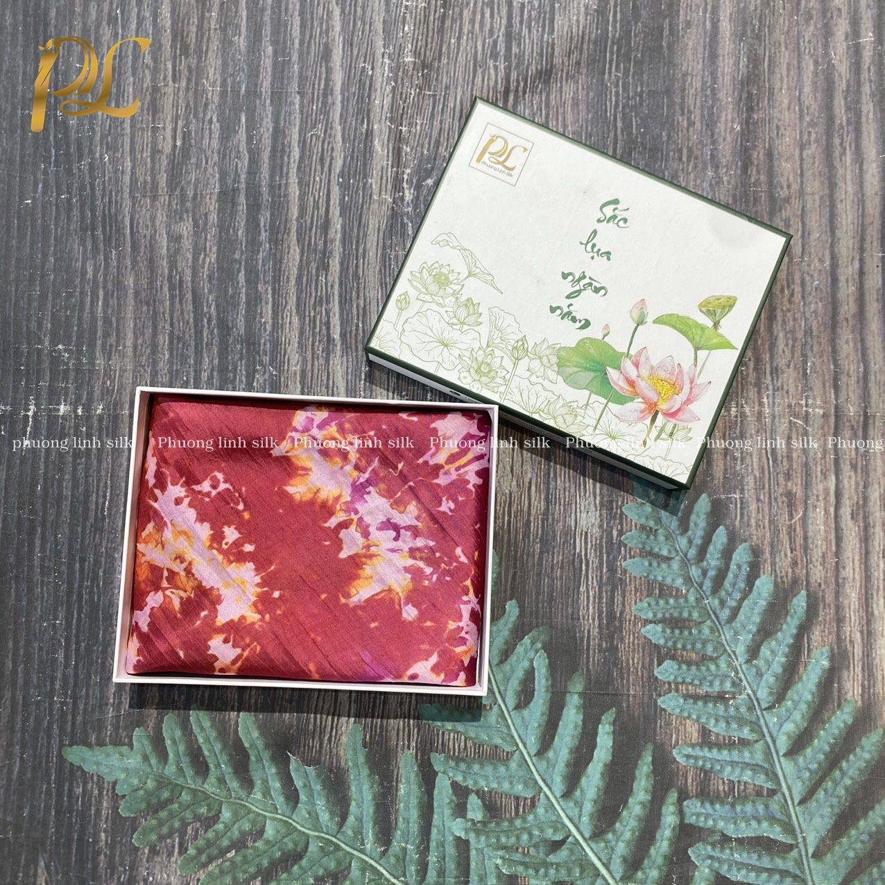 KHĂN LỤA LOANG THỦY ẤN