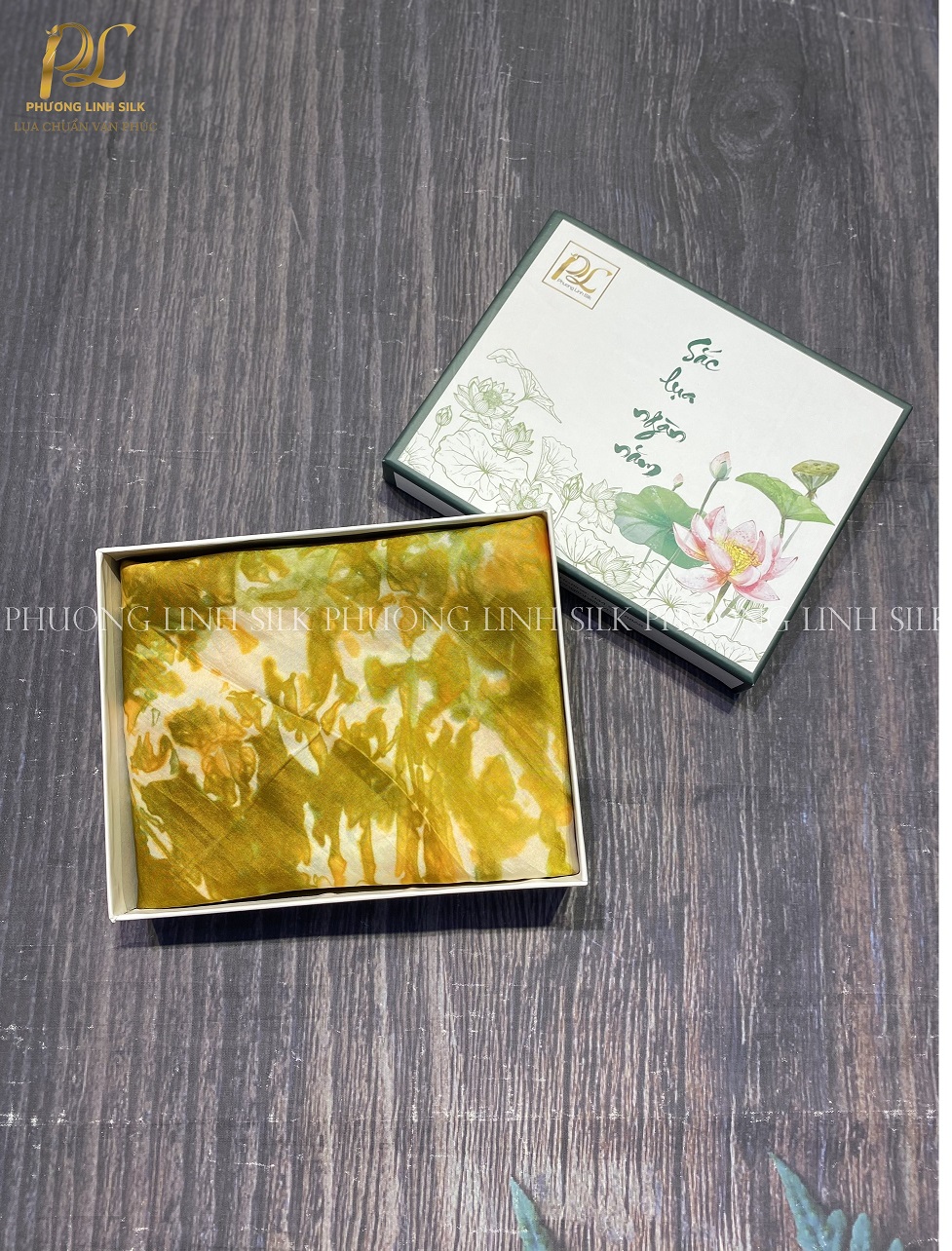 KHĂN LỤA LOANG THỦY ẤN