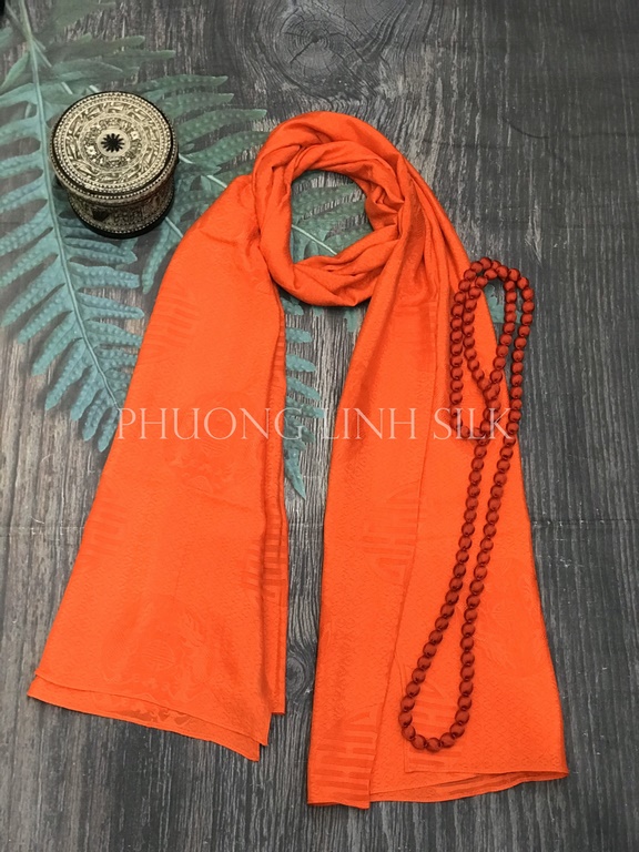 KHĂN LỤA VÂN CỔ TRUYỀN 100% TƠ TẰM 11