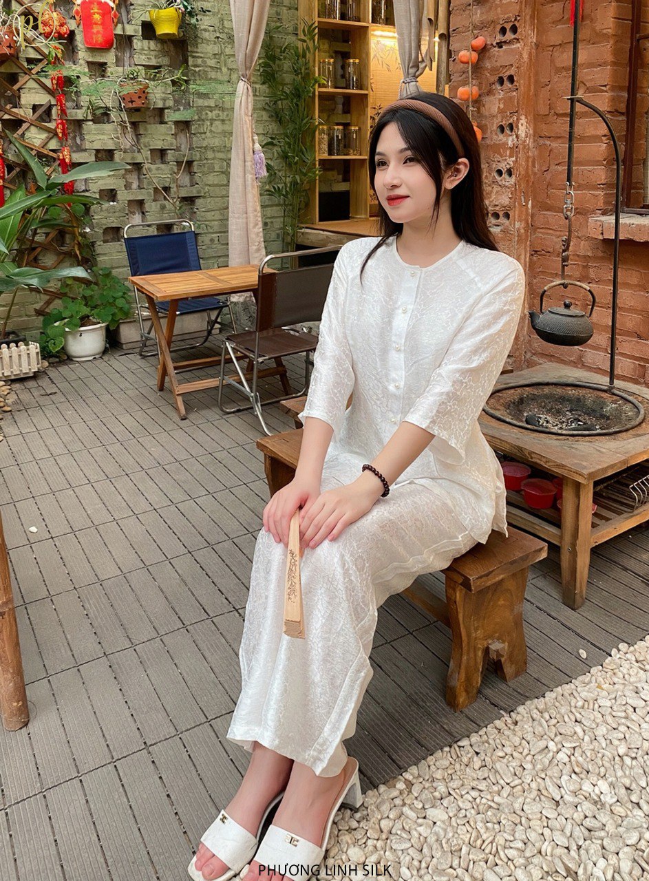 SET BÀ BA LỤA TƠ TẰM