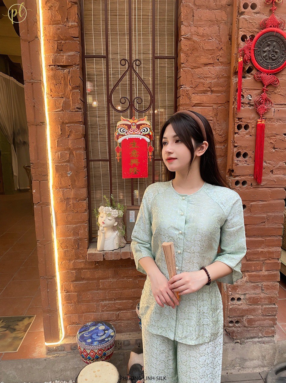 SET BÀ BA LỤA TƠ TẰM