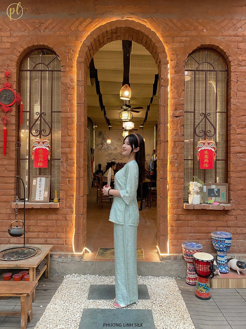 SET BÀ BA LỤA TƠ TẰM