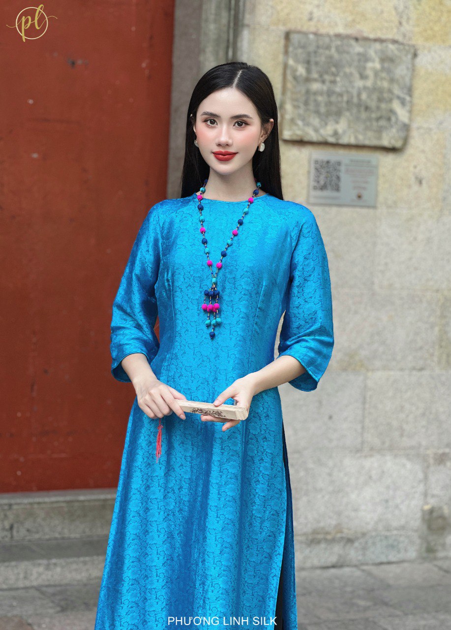 ÁO DÀI LỤA TRUYỀN THỐNG NGỌC BÍCH
