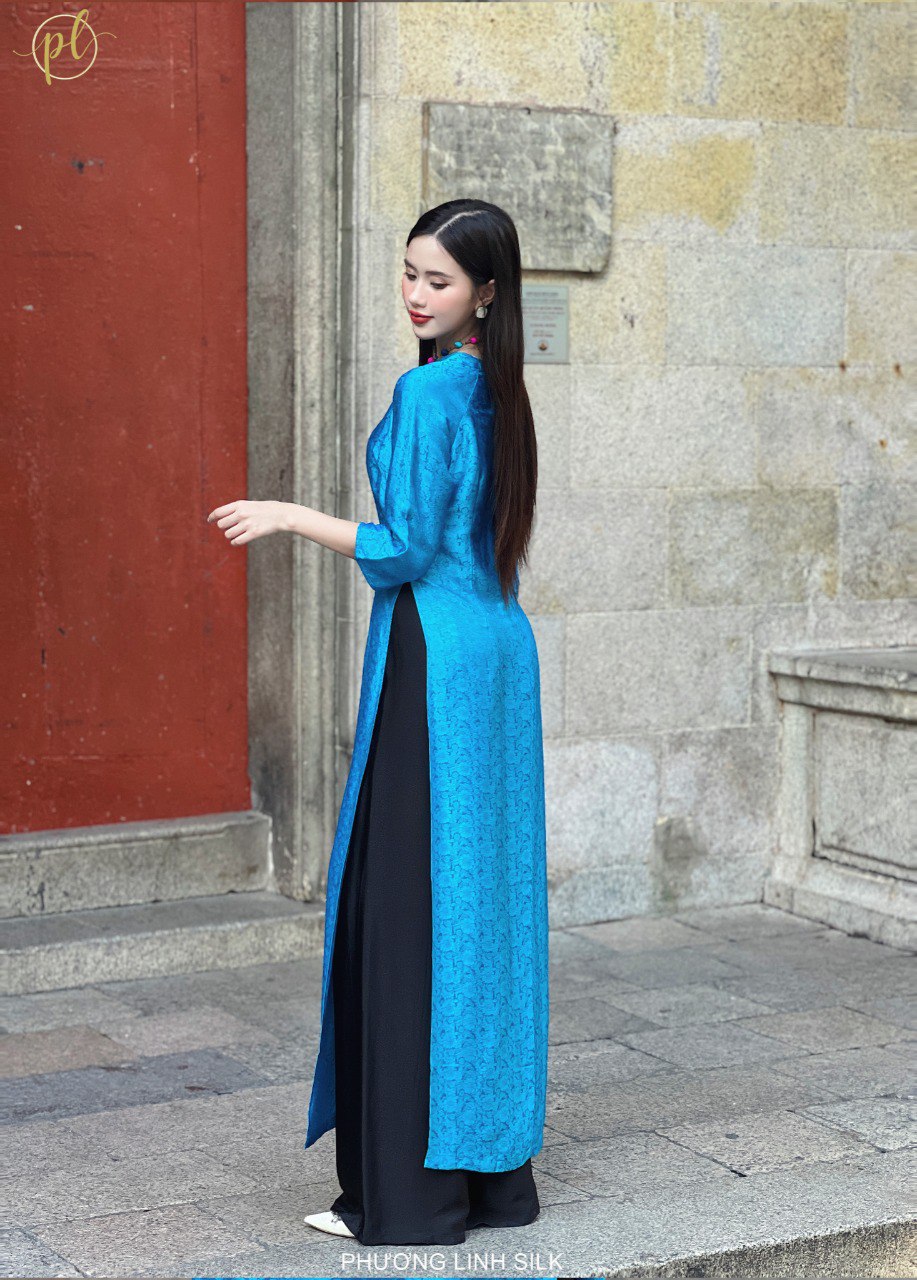 ÁO DÀI LỤA TRUYỀN THỐNG NGỌC BÍCH