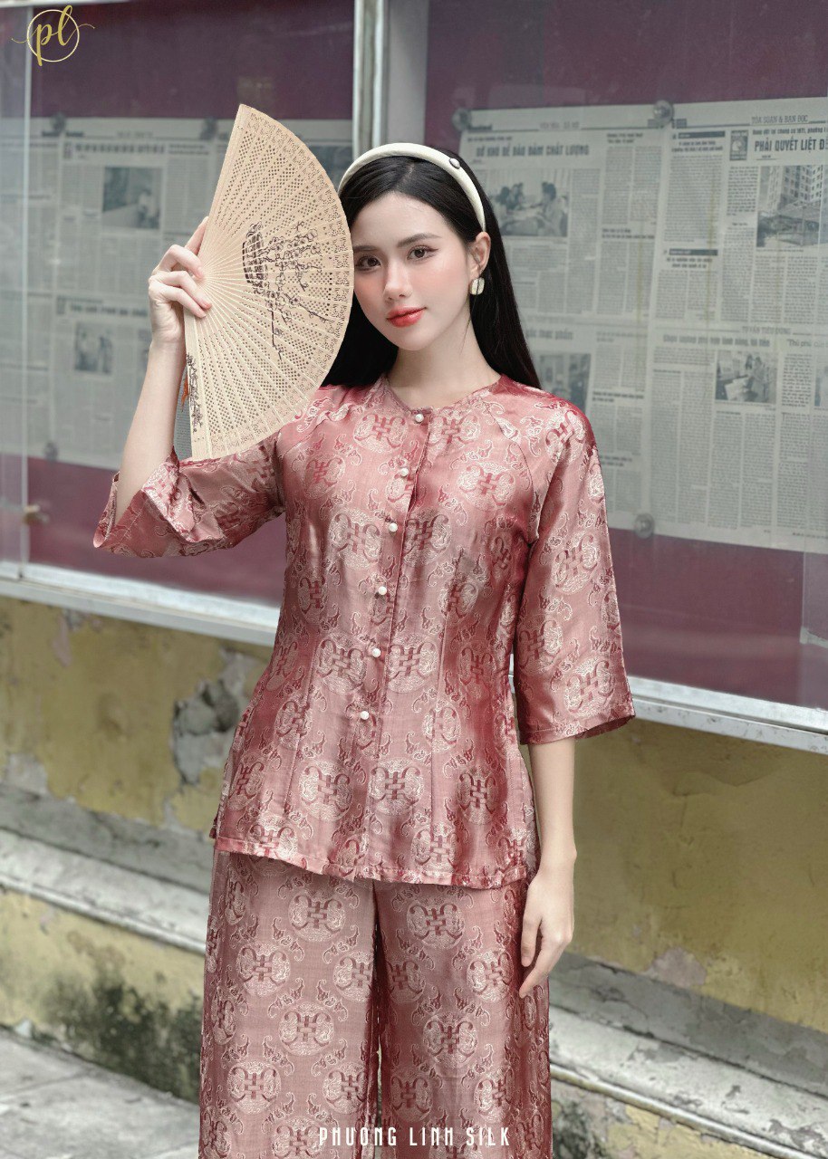 SET BÀ BA LỤA TƠ TẰM