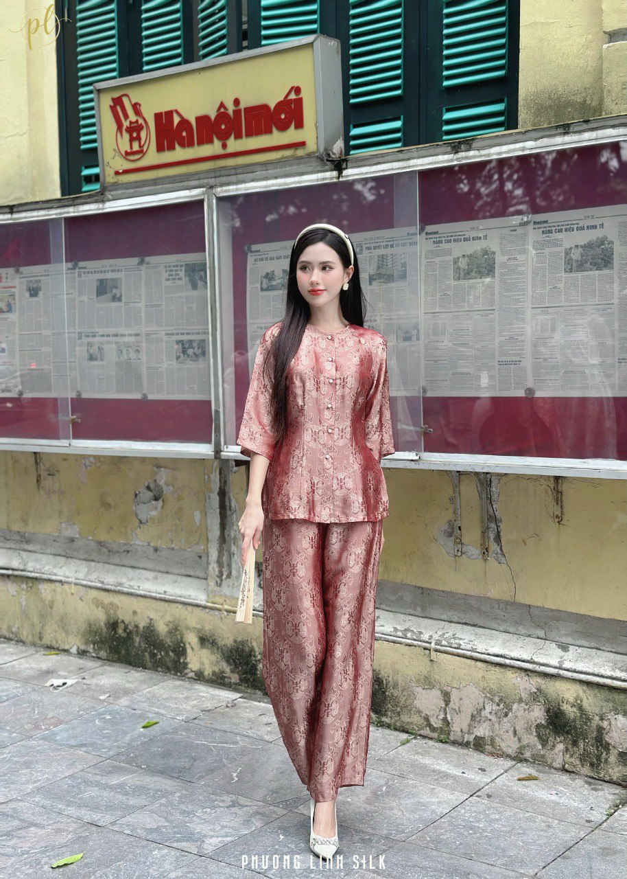 SET BÀ BA LỤA TƠ TẰM