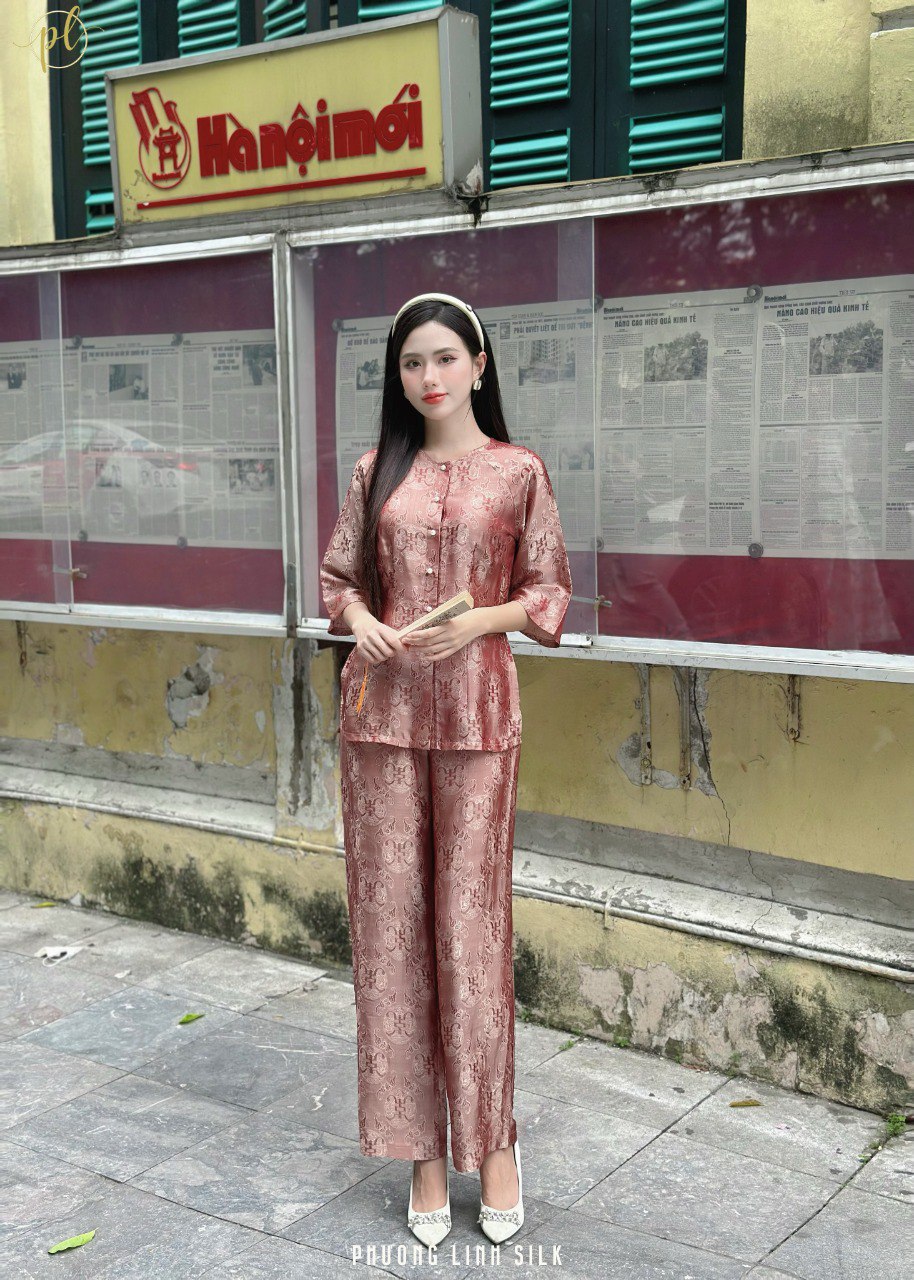 SET BÀ BA LỤA TƠ TẰM