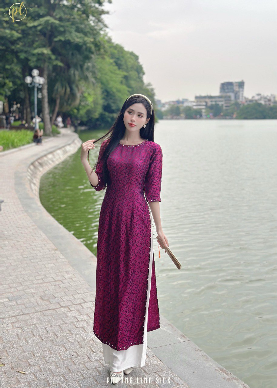 ÁO DÀI TRUYỀN THỐNG HỌA Y