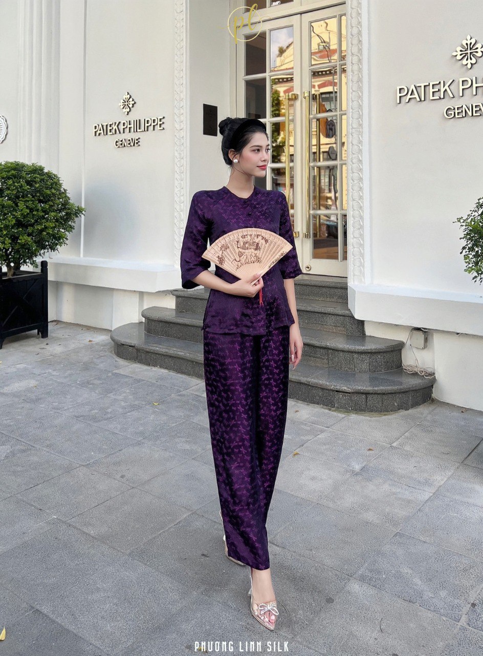 SET BÀ BA LỤA TƠ TẰM