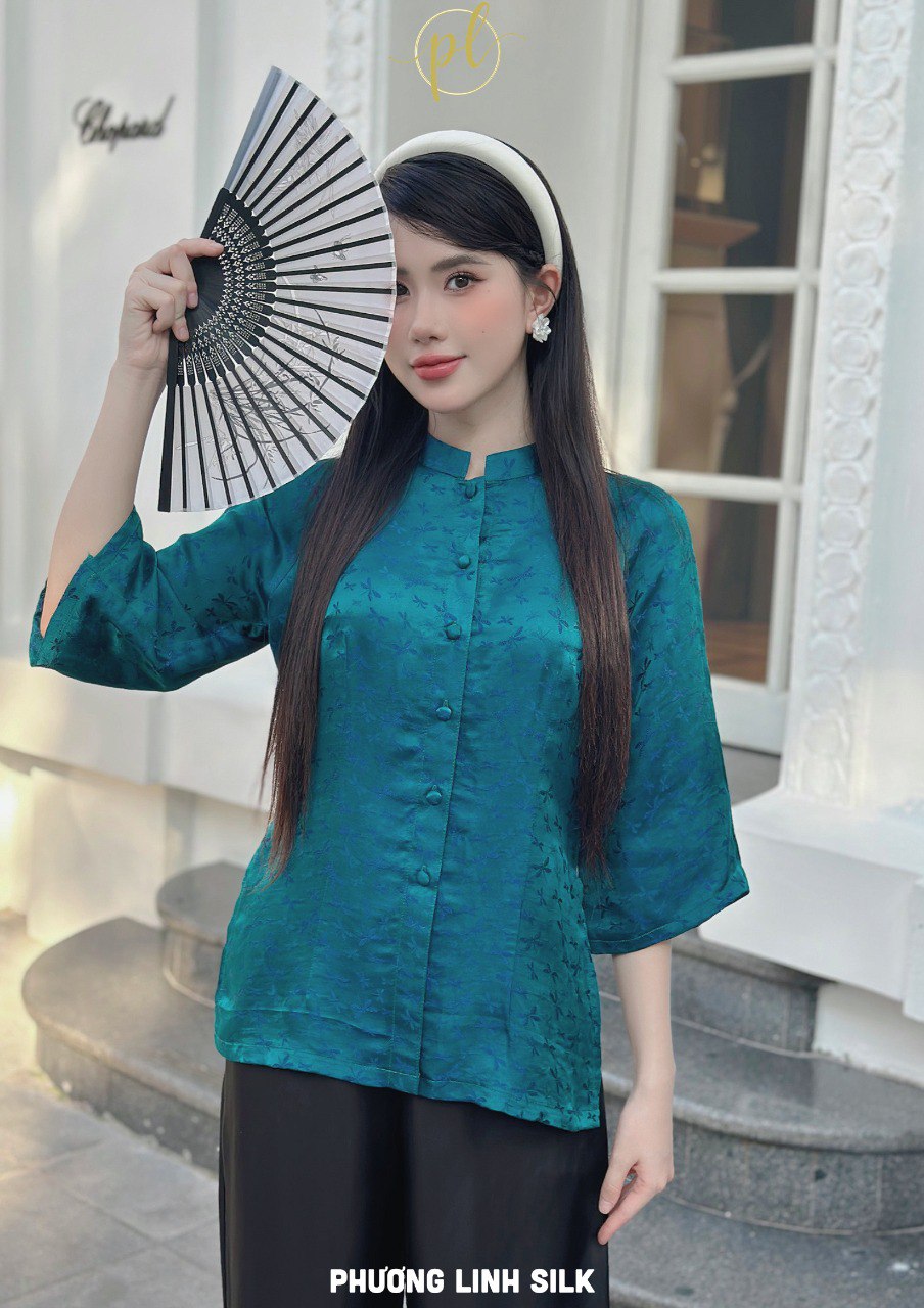 ÁO PHÁP PHỤC LỤA TƠ TẰM