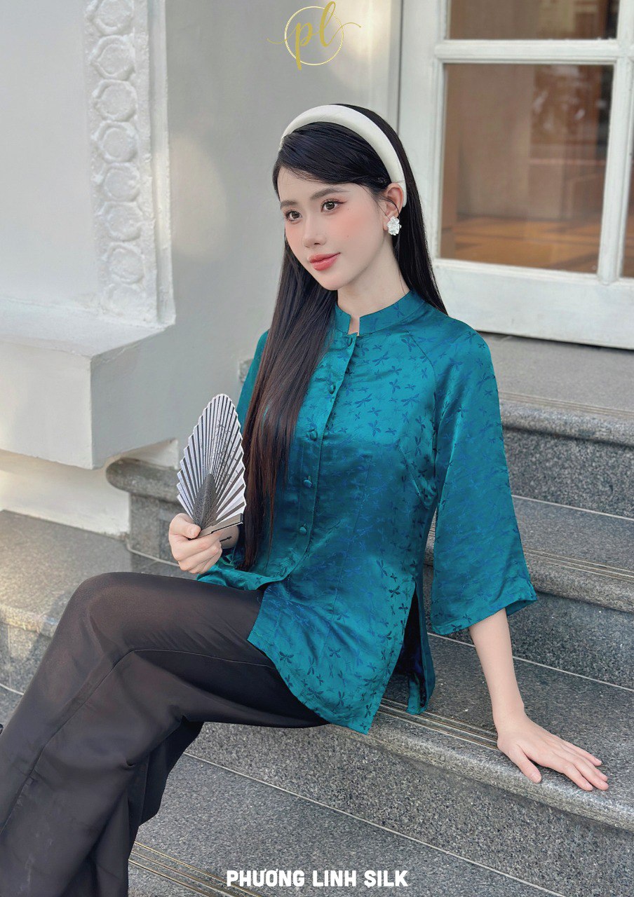 ÁO PHÁP PHỤC LỤA TƠ TẰM