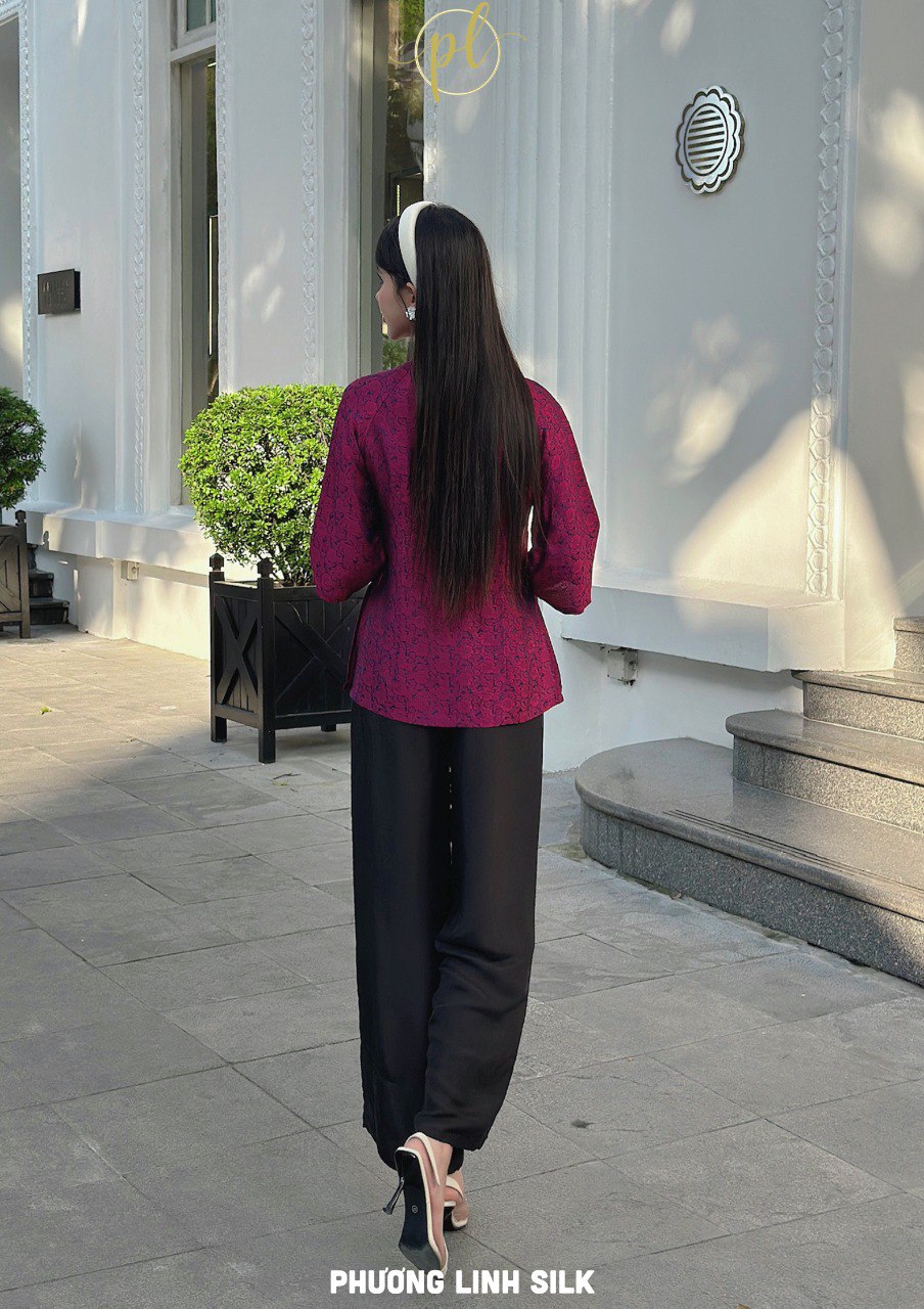 ÁO PHÁP PHỤC LỤA TƠ TẰM