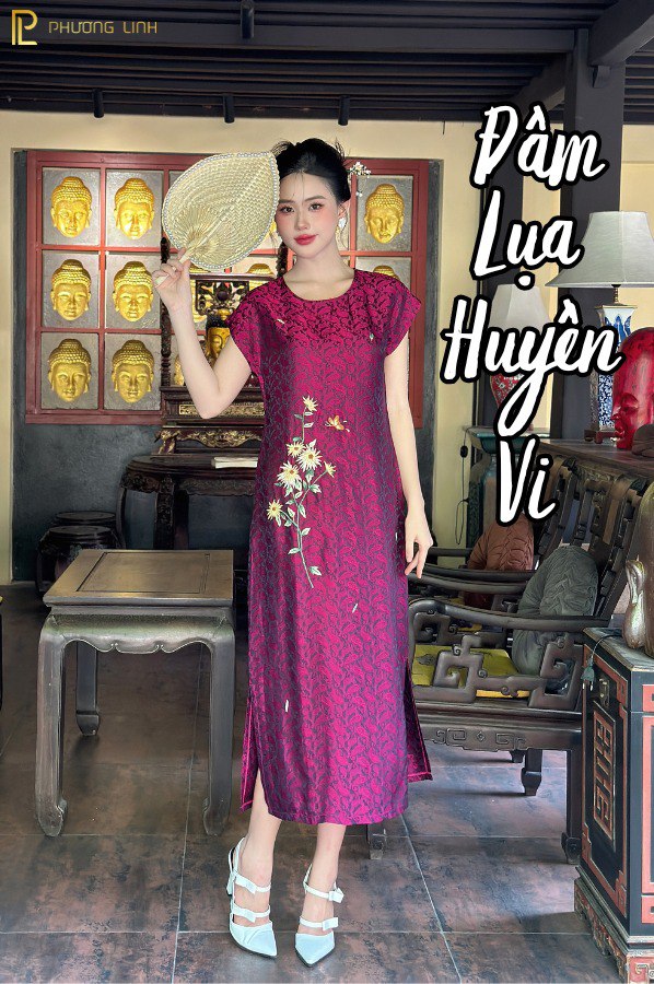 ĐẦM LỤA HUYỀN VY - SEN ĐEN