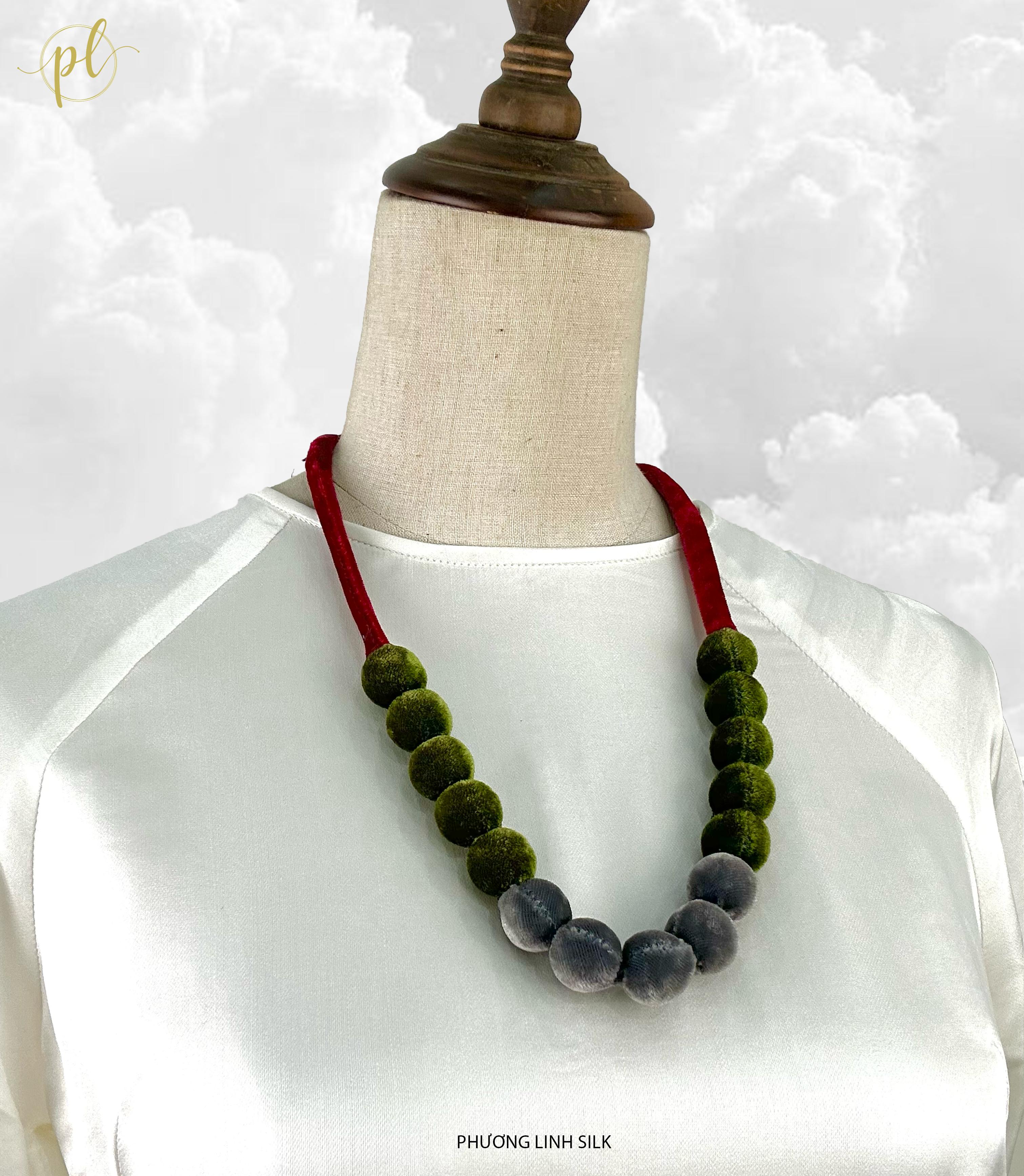 VÒNG NHUNG BUỘC DÂY PHỐI THỜI TRANG