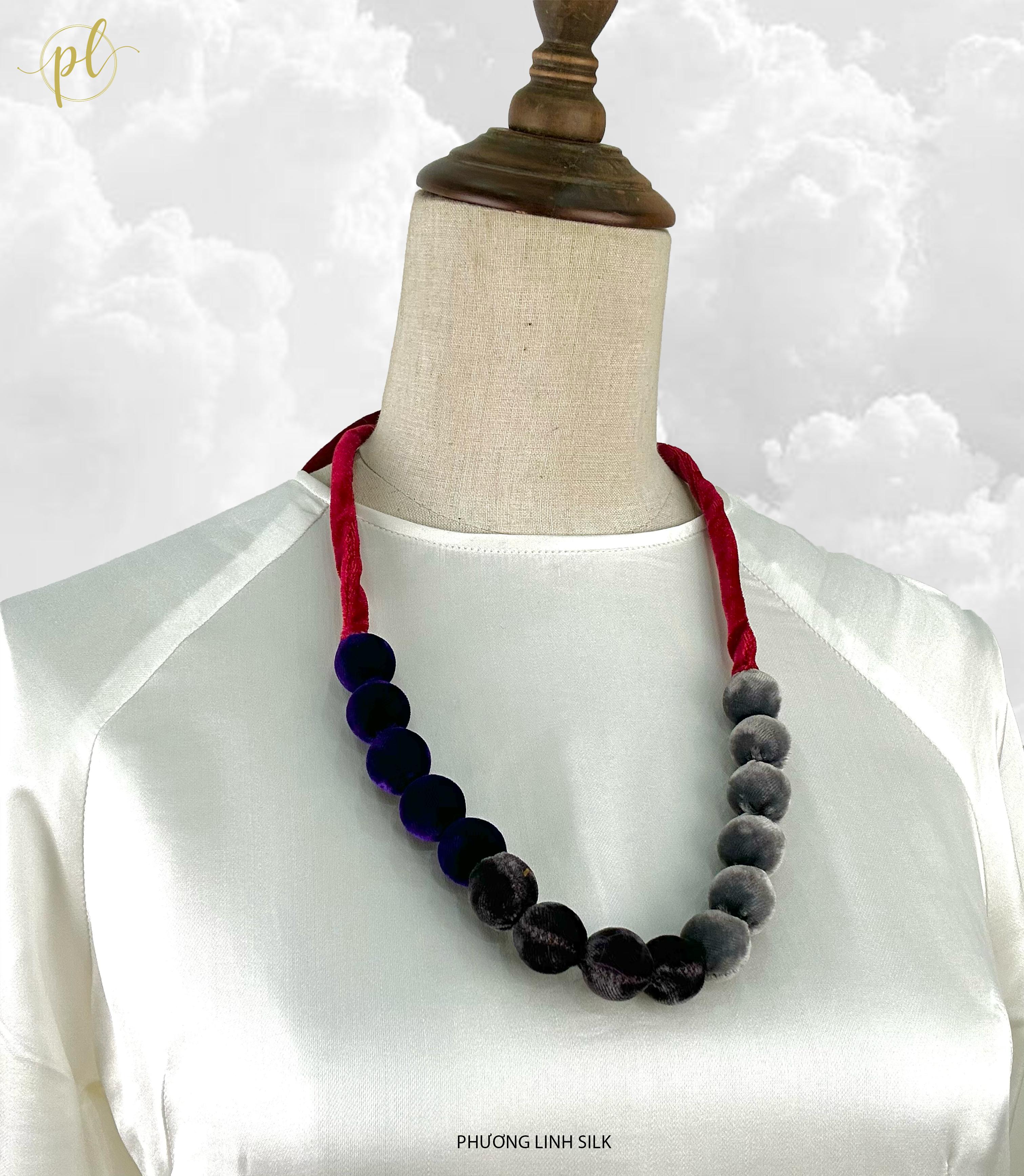 VÒNG NHUNG BUỘC DÂY PHỐI THỜI TRANG