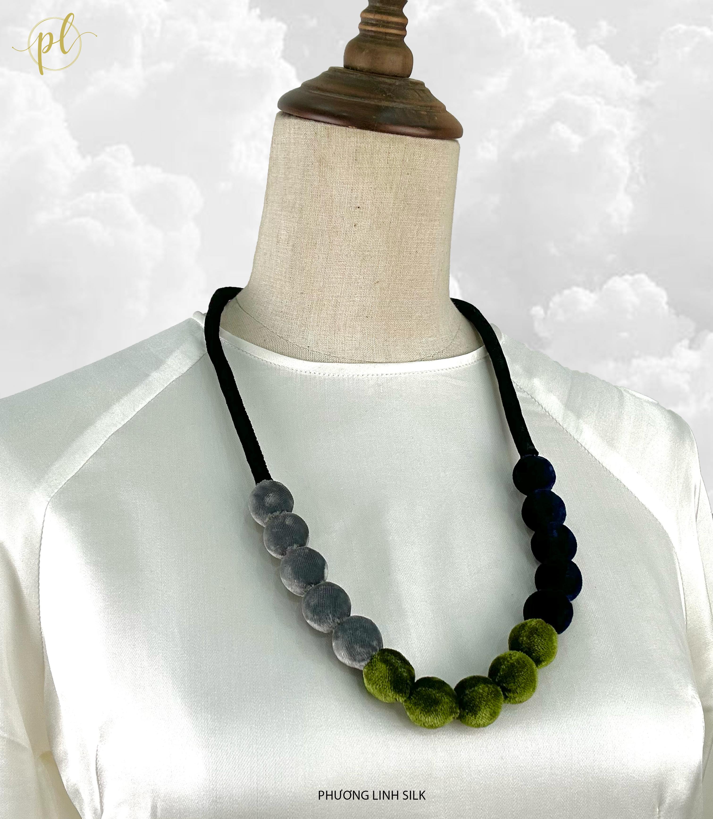 VÒNG NHUNG BUỘC DÂY PHỐI THỜI TRANG