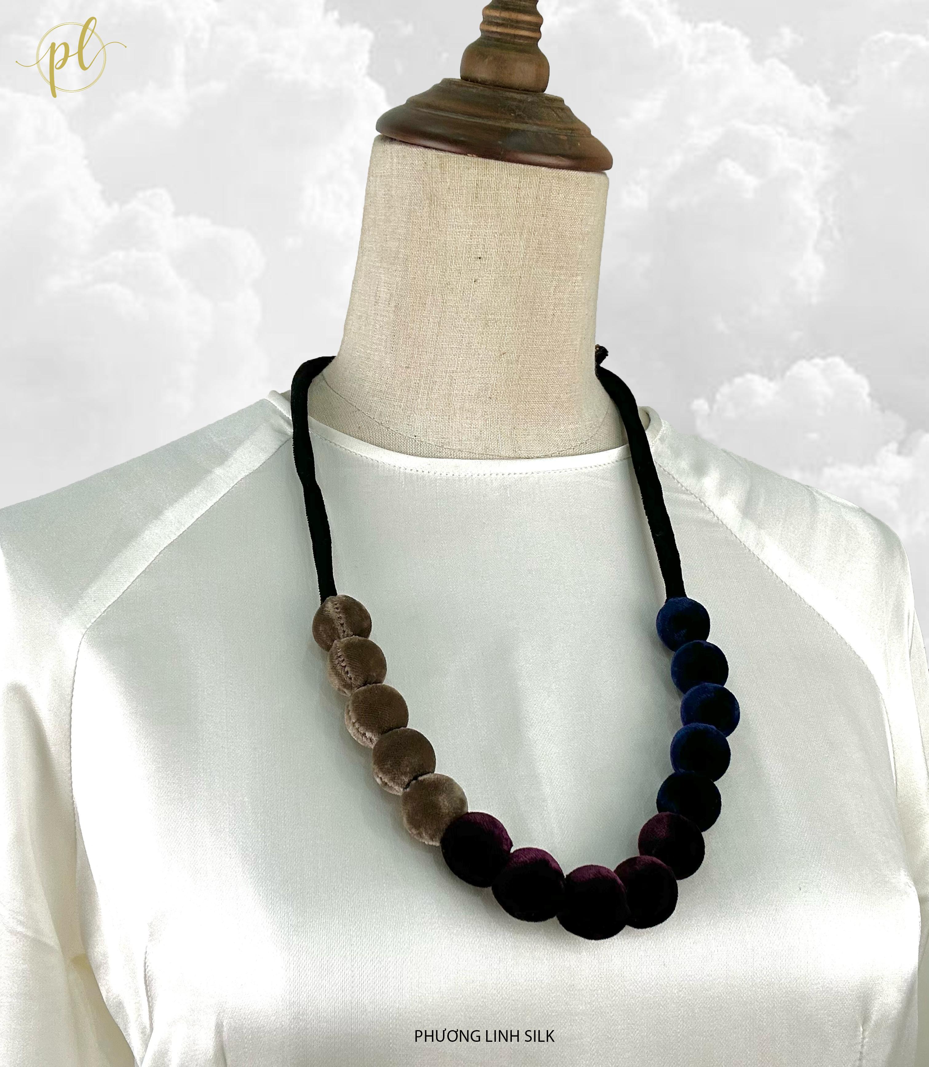 VÒNG NHUNG BUỘC DÂY PHỐI THỜI TRANG