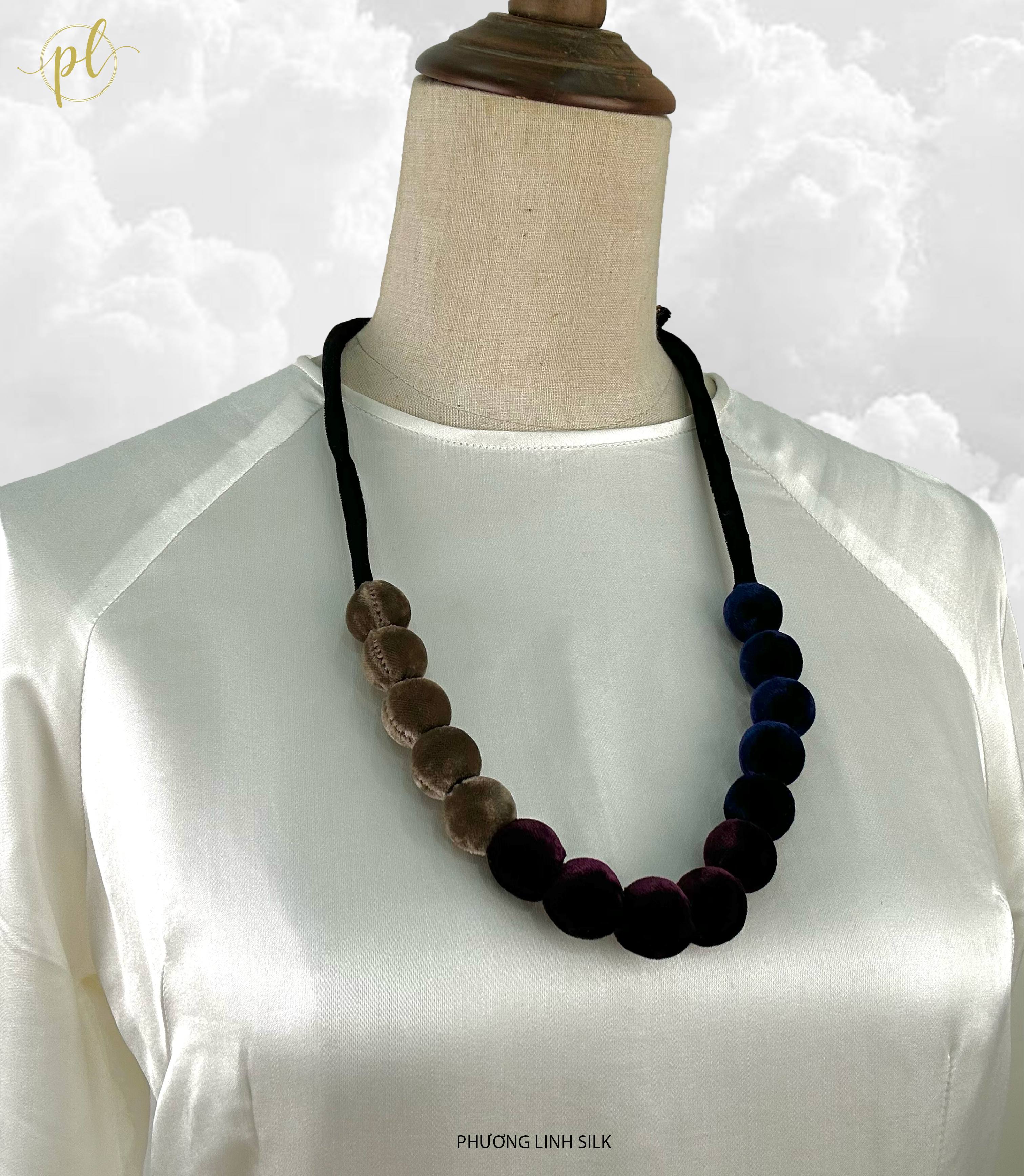 VÒNG NHUNG BUỘC DÂY PHỐI THỜI TRANG