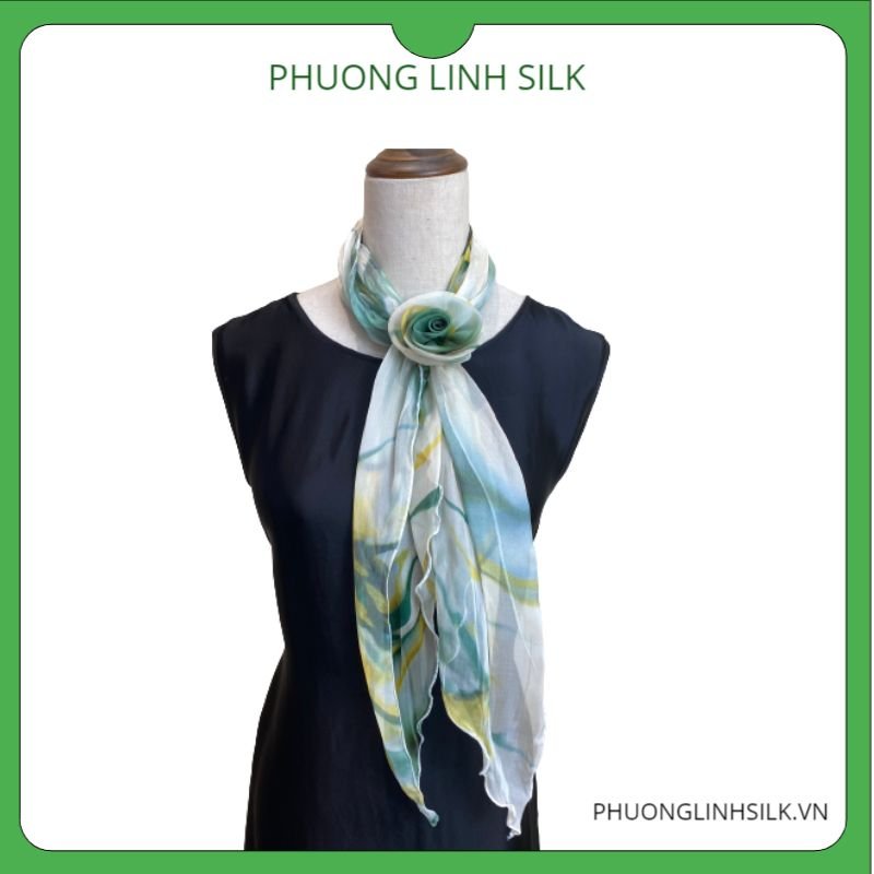 KHĂN HOA HỒNG QUẤN THỜI TRANG