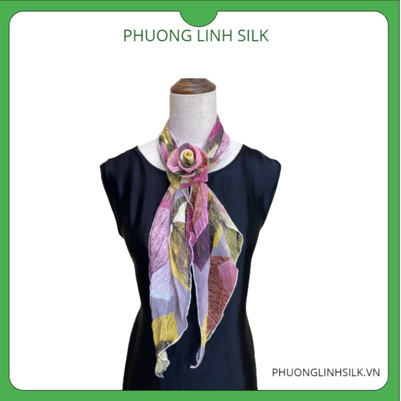 KHĂN HOA HỒNG QUẤN THỜI TRANG